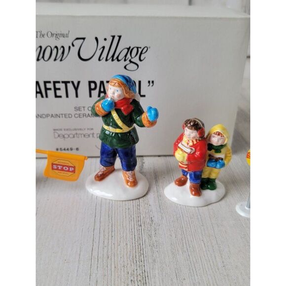 Dept 56 54496 Safety Patrol snow village accessory Xmas - Picture 3 of 7